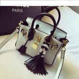 Cute Karlito Leather Bag Charm - 10 Colors Available!