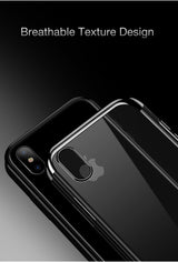 Transparent Ultra Thin Back Case For iPhone X