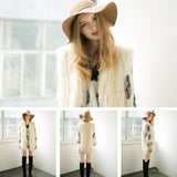 Kardashian Style Fur Overcoat