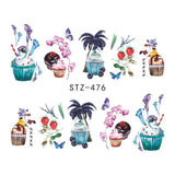 Summer Desserts | 15 Colors To Choose From | Nail Art Decals